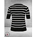 KAFFE CURVE Cardigan Lizzy Black/Chalk